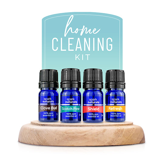 Home Cleaning Kit Natural Disinfectant and Air Purifier Spark Naturals