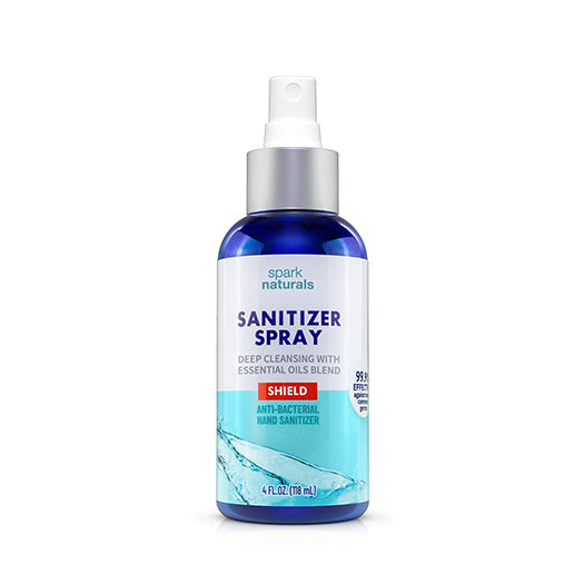 Anti-Bacterial Hand Sanitizer Spray | Shield - Spark Naturals