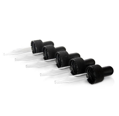 5 ml. Glass Pipette Droppers | 5-Pack - Spark Naturals